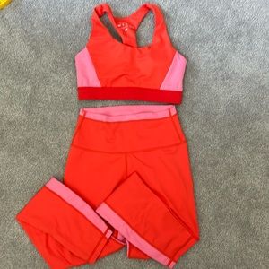 Workout set. Top is XS bottom is S.